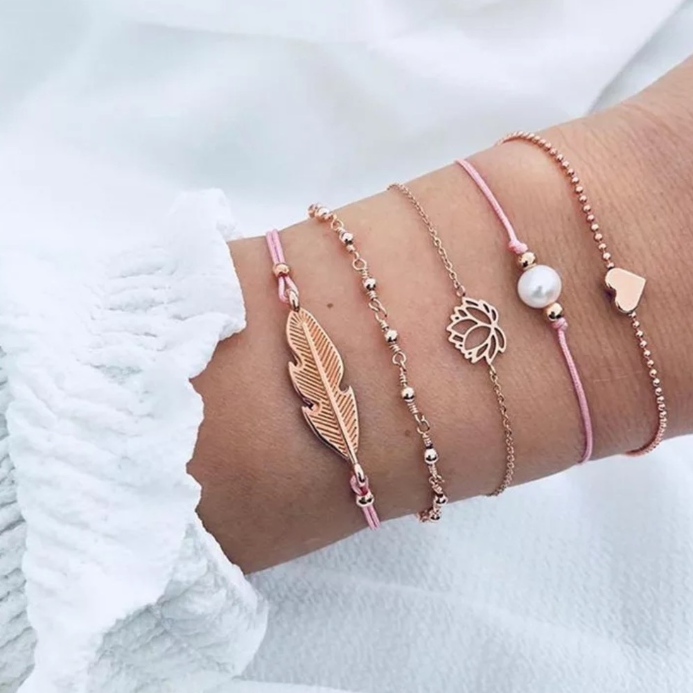 NEW Boho Stackable Bracelets - Picture 1 of 5
